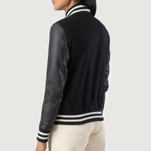 Chaquetas Universitarias de Moda para Adultos 2025, Nuevo Diseño Elegante, Logotipo Personalizado, Chaquetas Universitarias de Invierno para Mujer - Product Image 2