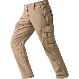 Nouveau pantalon de travail confortable avec tissu en coton et plusieurs poches - Product Image 2