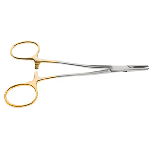 Pinzas de soporte de aguja Kilner con TC 13,5 cm en forma de bayoneta Instrumentos quirúrgicos de alta calidad Fórceps de sujeción de sutura - Product Image 4