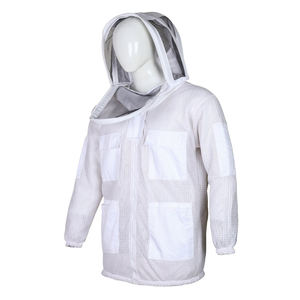Chaqueta de apicultura ventilada de 3 capas al por mayor, chaqueta protectora de abeja con logotipo personalizado, ropa de apicultor a precio competitivo - Product Image 2