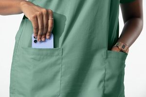 ANNO Classic Outdoor Surgical Medical Nurse Scrub <b>Sets</b> Cleanroom Uniform For Doctor Hospital Wear Customized Wear Custom <b>Colours</b> - Product Image 5