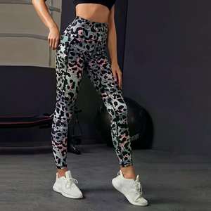 Pantalones de gimnasio sin costuras de la mejor calidad para mujer, bolsillos, superventas, ropa deportiva para correr, Fitness, Yoga, entrenamientos, logotipo personalizado, Color sólido - Product Image 4