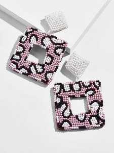 Pendientes de cuentas hechos a mano de primera calidad, joyería de moda a un precio económico. - Product Image 6