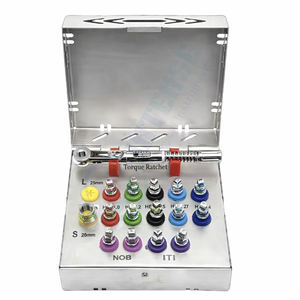 Destornillador de Torque Manual Universal para Implantes Dentales, Trinquete de Acero Inoxidable, Herramienta de Restauración Protésica de Coronas, Fabricante OEM - Product Image 6