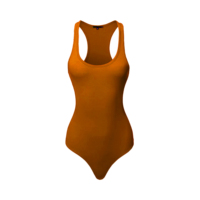 Combinaison moulante sans manches pour femme, décontractée et sexy, col en V, best-seller estival, body sculptant à séchage rapide