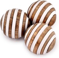 Incroyable décoration intérieure boule ronde en bois en résine art et artisanat pour décoration de Noël cadeaux produits de décoration produits par Blatant Exports