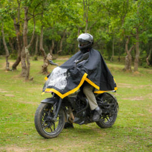 Chubasquero portátil de alta calidad para dos adultos para estilo Poncho, impermeable, a prueba de viento, transpirable, reutilizable, cobertura Superior para niñas - Product Image 4