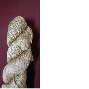 worsted weight mulberry silk yarn ideal for spinners and weavers can be dyed in your choice of colors ideal for resale