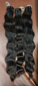 26 "Wefted Natural Wavy & Color Raw Hair Bundles Extensions de cheveux humains - Product Image 4