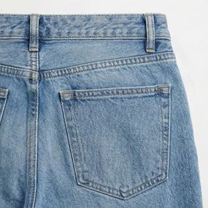 Premium <b>Women's</b> Plus Size Mid Waist <b>Stretch</b> Denim Wide Leg Jeans Breathable <b>Trousers</b> Winter Customized Color Pants Fashion - Product Image 4