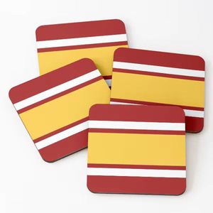 Juego de posavasos de resina epoxi de cristal para decoración contemporánea - Product Image 4