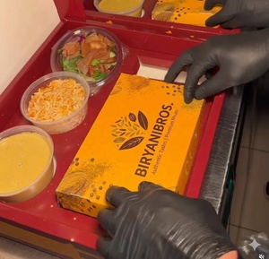 Caja para Tacos Personalizada, Desechable, de Papel de Grado Alimenticio, para Llevar - Product Image 2