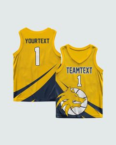 2023 Diseño personalizado Logo Color Venta al por mayor Hombres Single Reversible Mesh Baloncesto Jersey Kits Basket Ball Uniforme - Product Image 4