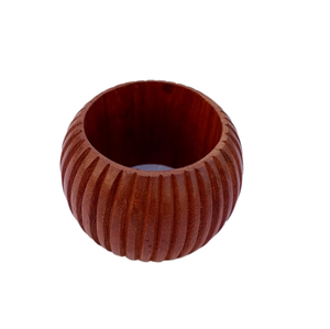 Porte-rond de serviette design rayé classique parfait maison fêtes de mariage restaurant table à manger accessoire porte-papier de soie - Product Image 5