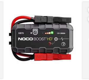 สินค้ามาใหม่ตัวจั๊มแบบพกพา2000A GB70โนโคบูสต์แบบเบาพิเศษ-12โวลต์แบตเตอรี่ลิเธียมแพ็คบูสเตอร์แบบพกพา - Product Image 2