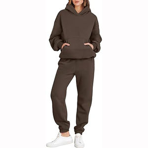 2024 chándal para mujer 100% cintura elástica de alta calidad ropa deportiva cómoda chándal conjunto completo lavable precio barato chándal - Product Image 5