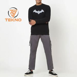 Venta al por mayor Top Trending algodón polar pulóver sudaderas para la venta al por mayor precio liso Regular Fit cuello redondo hombres sudaderas - Product Image 4