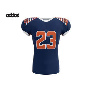 2025 dernière conception Oem personnalisé meilleur Football américain jeunes uniformes pas cher prix maillot authentique cousu tous les maillots du collège - Product Image 3