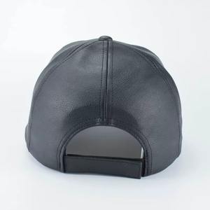 Gorras de Béisbol de Cuero PU Negras de Perfil Bajo Personalizadas para Hombre, Gorras de Béisbol de Cuero PU en Blanco para Mujer para Exteriores - Product Image 6