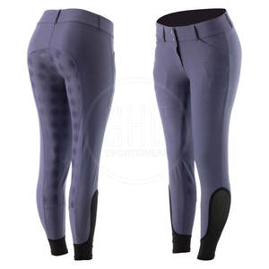 Pantalones de montar a caballo para mujer, pantalones de montar a caballo, venta al por mayor con logotipo personalizado - Product Image 1
