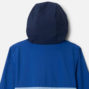 Veste à blocs de couleur avec poches avant, manches longues pour garçons, avec logo personnalisé et capuche confortable, vêtements tendance 2026 - Product Image 5
