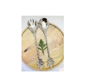 ชุดช้อนและส้อมรับประทานอาหารช้อนเคลือบโลหะสำหรับรับประทานอาหารชุดช้อนมิเรอร์เหล็กขนาดพิเศษ - Product Image 4