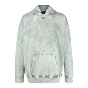 เสื้อสเวตเตอร์ลายปักแบบกำหนดเองได้เสื้อฮู้ดแขนยาวมีซิปซีดแสงแดดน้ำหนักมากผ้าประดับพลอยเทียมบ็อกซี่ - Product Image 1