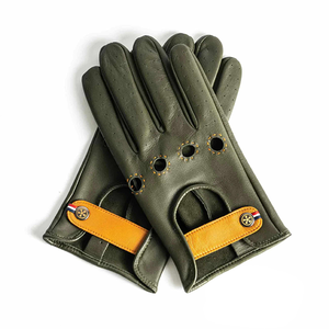 ถุงมือขับรถหนังแพะหนังแกะแบบสั่งทำพิเศษ หน้าจอสัมผัสได้ ระบายอากาศได้ดี เป็นมิตรกับสิ่งแวดล้อม สำหรับผู้ชาย ผู้หญิง ใช้ได้ทุกวันกลางแจ้ง คุณภาพสูง - Product Image 3