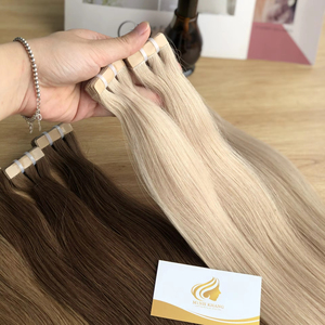 Extensiones de Cabello Natural Remy Rubio de 24 Pulgadas, 100% Natural, Teñido, Liso, Virgen, Crudo, Decolorado Químicamente, Venta al Por Mayor - Product Image 1