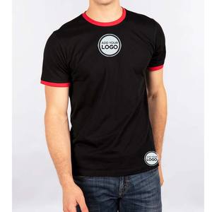 T-shirt à manches courtes en coton Core pour homme, coupe classique, logo personnalisé, t-shirts unisexes - Product Image 1