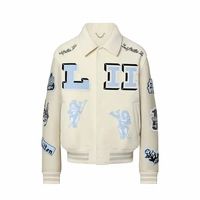 Veste de baseball Vêtements chauds Veste Latterman sur mesure Veste décontractée en laine Fabricant de vestes de conception OEM