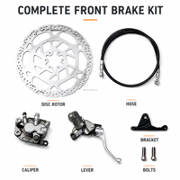 Kit d'adaptation de support de frein avant en aluminium CNC JFGRACING Off Road pour Surron Light Bee X Talaria