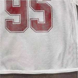 Maillot de football américain sur mesure avec numéro d'équipe et logo, taille plus, été, sublimé, respirant, en maille, uniforme de sport - Product Image 3