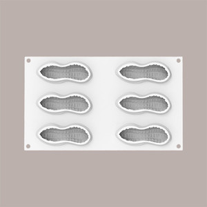 Realistic Peanut <b>Silicone</b> Fruit Mold for <b>Baking</b> 107x43x40mm - Product Image 3