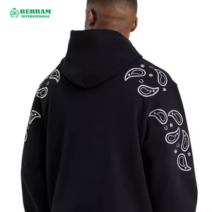 Fournisseur pakistanais de sweats à capuche unisexes en sublimation, vêtements de rue, nouvelle mode, haute qualité, 100% coton, molleton/tissu éponge français, séchage rapide - Product Image 3