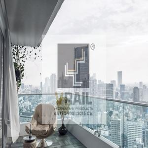 Accesorios modernos de barandilla de acero inoxidable para balcón, escalera y hotel para Irlanda - Product Image 1