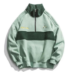 เสื้อ2026แบบสวมหัวไหล่สำหรับผู้ชายเสื้อสเวตเตอร์ผ้าคอตตอนปักโลโก้ได้ตาม100% - Product Image 1