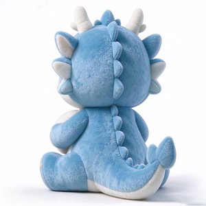 ตุ๊กตามังกรสีน้ำเงินสุดน่ารัก ตุ๊กตามังกรน่ารัก ตุ๊กตามังกรนุ่มนิ่ม ตุ๊กตามังกรเด็ก ตุ๊กตามังกรขนนุ่ม - Product Image 1