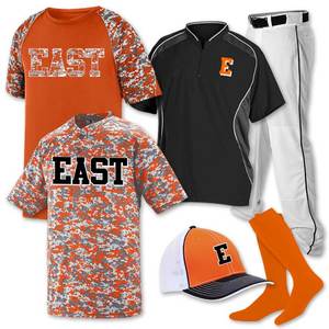 Custom Men's Breathable Polyester Lightweight Baseball Uniform Digital Sublimation Team Logo Plus Size Anti-Bacterial Quick Dry - Product Image 1