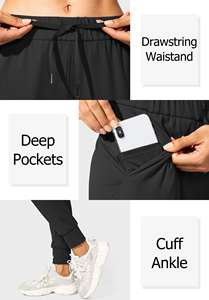 Pantalons de jogging personnalisés de haute qualité pantalons de survêtement décontractés à la mode pour hommes pantalons de survêtement vierges jogging en polaire nue impression unie - Product Image 4