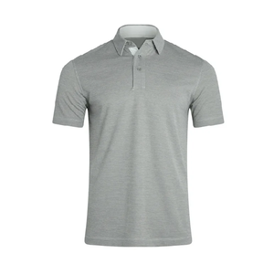 Polos de Hombre de Color Sólido Hechos en Fábrica con Calidad de Exportación, Diseño Personalizado, Cuello Camisero, Manga Corta, Polos Casuales - Product Image 1
