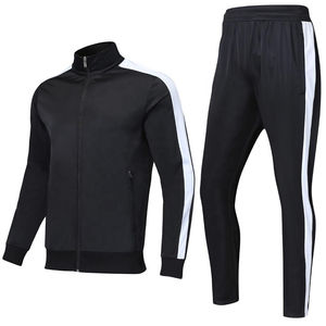 Conjunto de chándal de 100% algodón transpirable 2 en 1, diseño sólido con técnicas impresas con logotipo frontal para la temporada de primavera - Product Image 6