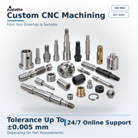Service de fraisage et perçage CNC 3/4/5 axes, composants en acier inoxydable et aluminium anodisé, boîtiers de haut-parleurs, pièces de précision, électroérosion à fil, OEM