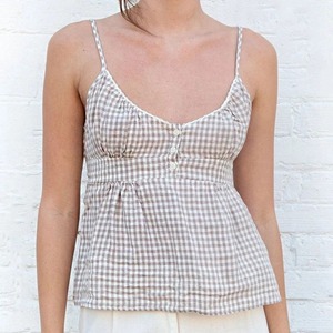 Camiseta vaquera con espalda abierta para mujer, camiseta vaquera sin mangas con cuello alto a la moda, camiseta sin mangas para salir de verano - Product Image 4