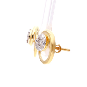 Luxury Gold Crystal Hoop Earrings for Women Trendy Statement Jewelry - Product Image 3