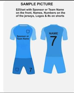 Maillots de football Shorts Chaussettes pour garçons Chemises de maillot de gardien de but personnalisées Uniforme de football de club - Product Image 3