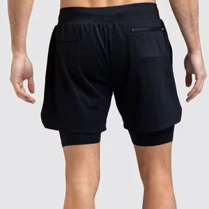 Casual Waterproof Polyester Lightweight Tracksuit <b>Men</b> Windbreaker <b>Sweat</b> Suits Track Suit Set Nylon Tracksuit with <b>Shorts</b> - Product Image 2