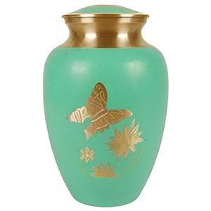 Accessoires funéraires de la plus haute qualité urnes pour adultes en laiton en gros urnes funéraires en laiton fabriquées en inde - Product Image 3