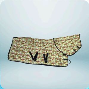 พรมคอมโบพิมพ์ลายขนแกะ antipilling | ผ้าห่มม้าพร้อมสายรัดสองหัวเข็มขัดสำหรับการป้องกันร่างกายเต็มรูปแบบ - Product Image 1