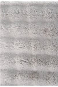 Tapis épais en fausse fourrure de lapin, effet bulles, fabriqué à la machine, antidérapant, lavable, design 3D, doux et agréable pour la peau, pour salon et chambre. - Product Image 2